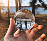 3D Solar System Crystal Ball