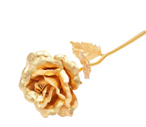Gold Foil Rose Flower