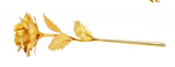 Gold Foil Rose Flower