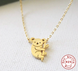 Koala Tiny Chain Necklace