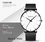 Geneva Quartz Ultra Thin Watch