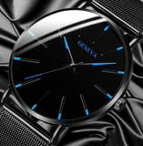 Geneva Quartz Ultra Thin Watch