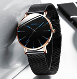 Geneva Quartz Ultra Thin Watch