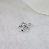 Irregular Cross Star Opal Ring