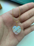 Opal Heart Necklace