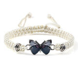 Gray Butterfly Bracelet