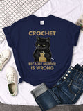 Crochet Because Murder Is Wrong