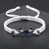 Gray Butterfly Bracelet