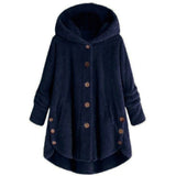 Fleece Cat Hoodie Multi Color
