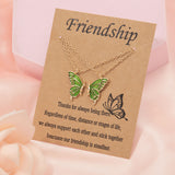 Friendship Butterfly Necklace