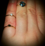 Planet Saturn 13MM Joint Finger Rings Set