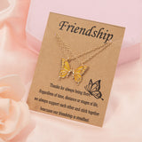 Friendship Butterfly Necklace