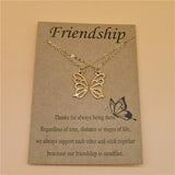 Friendship Butterfly Necklace