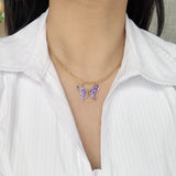 Friendship Butterfly Necklace