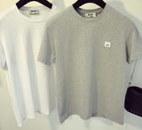Men Smile Embroidery Funny Acne Tees