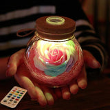 Rose Bloom™ - LED Bottle Lamp