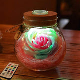 Rose Bloom™ - LED Bottle Lamp