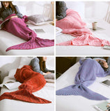 Premium Mermaid Tail Blanket