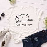 I Can't Adult Today Cotton Tees