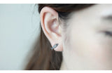 Asymmetric Cat Earrings - Allergy Free