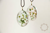 Time Dome Dried Flower Necklace