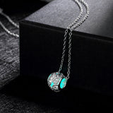 Luminous Round Beads Necklace