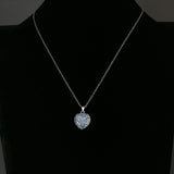 Luminous Hollow Heart Beads Necklace