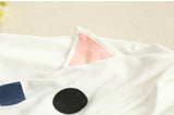 Cat Pattern Hooded T-Shirt