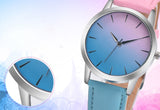 PinkBlue Quartz Wrist Watch