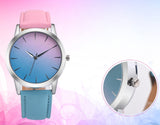 PinkBlue Quartz Wrist Watch