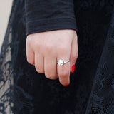 Silver Rose Ring