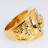 Yellow Gold Filled Lion Head Ring