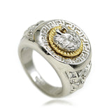 Yellow Gold Filled Lion Head Ring
