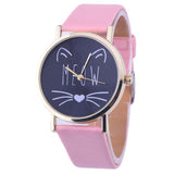 Meow Cat Quartz Wristwatch