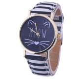 Meow Cat Quartz Wristwatch