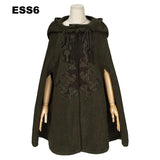 High Quality Drop Shoulder Wool Cape