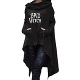 Bad Witch Asymmetric hoodie