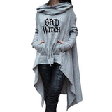 Bad Witch Asymmetric hoodie