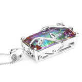 Rainbow Mystic Topaz Pendant