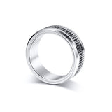 Titanium Steel Piano Swivel Ring