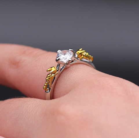Pikachu Alloy Ring