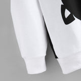 Black and White Cat Sweatshirt