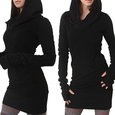 Long Sleeve Hoodie Dress