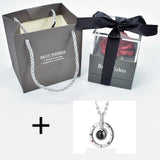 Unfaded Rose and I love you in 100 Languages Gift Set
