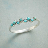 Turquoise Bubbles Cavort Ring