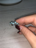Turquoise Bubbles Cavort Ring