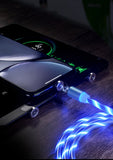 Magnetic Luminous Lightning USB Cable