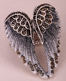 Gold and Silver Plated Angel Wings Rings