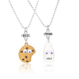 Milk Cookie Best Friends Friendship Necklace