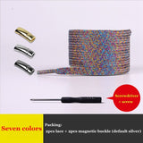 Magnetic Shoelaces